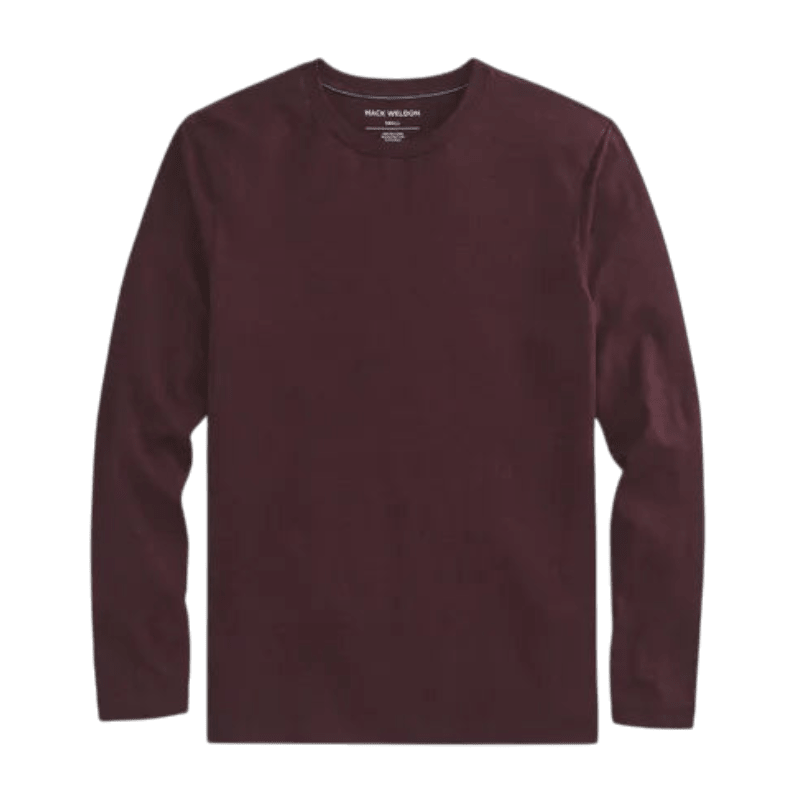 Mack Weldon Pima Long Sleeve T-Shirt - Long-Sleeved T-Shirts - SwagWear