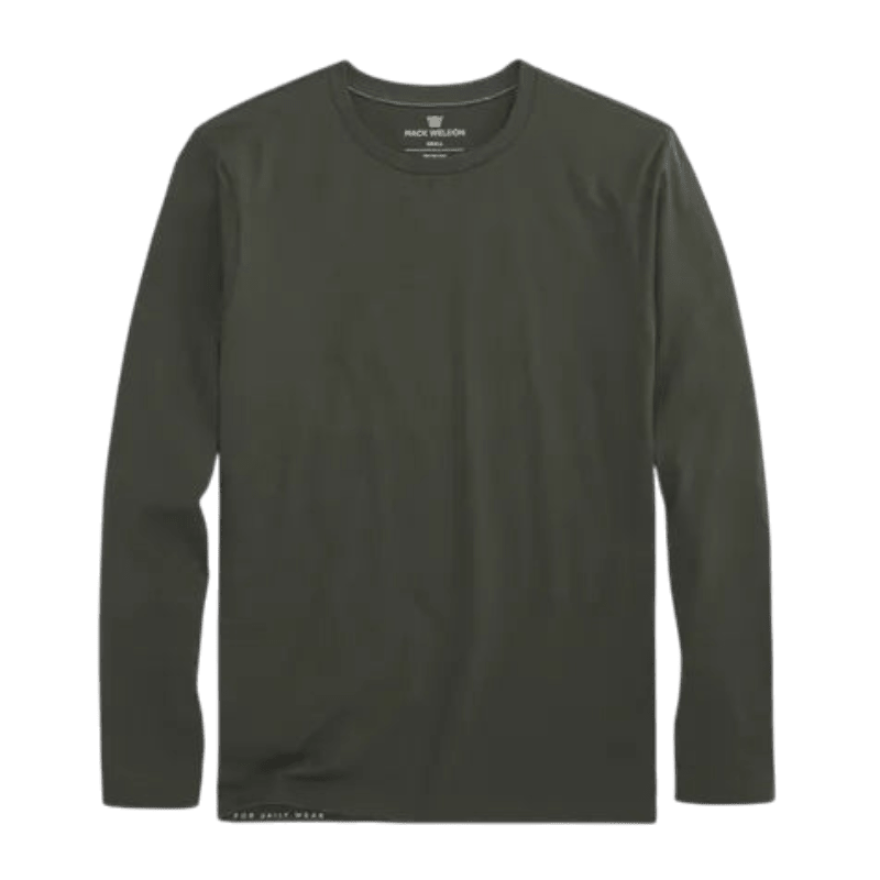 Mack Weldon Pima Long Sleeve T-Shirt - Long-Sleeved T-Shirts - SwagWear