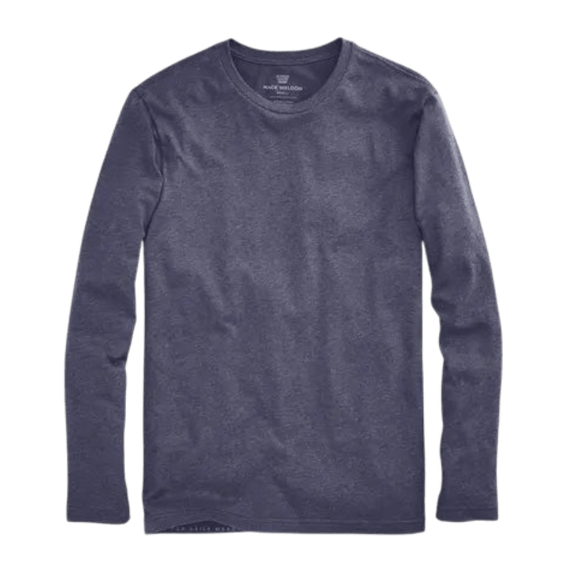 Mack Weldon Pima Long Sleeve T-Shirt - Long-Sleeved T-Shirts - SwagWear