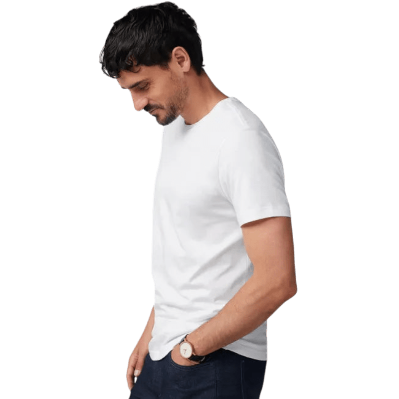 Mack Weldon SILVER Crew Neck T-Shirt - T-Shirts - SwagWear