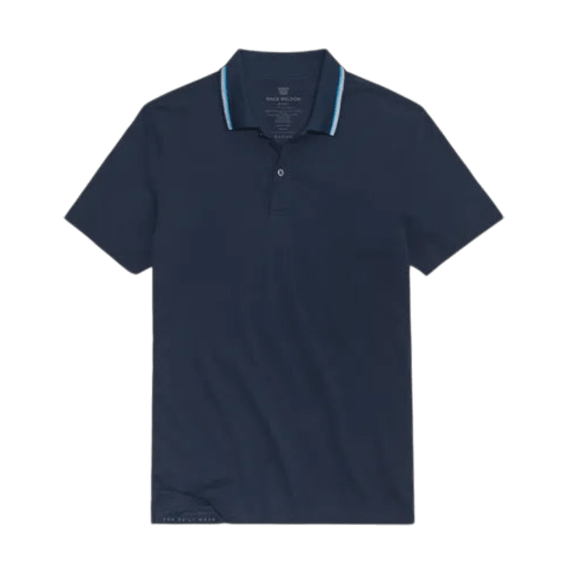 Mack Weldon Silver Pique Polo - Polos - SwagWear