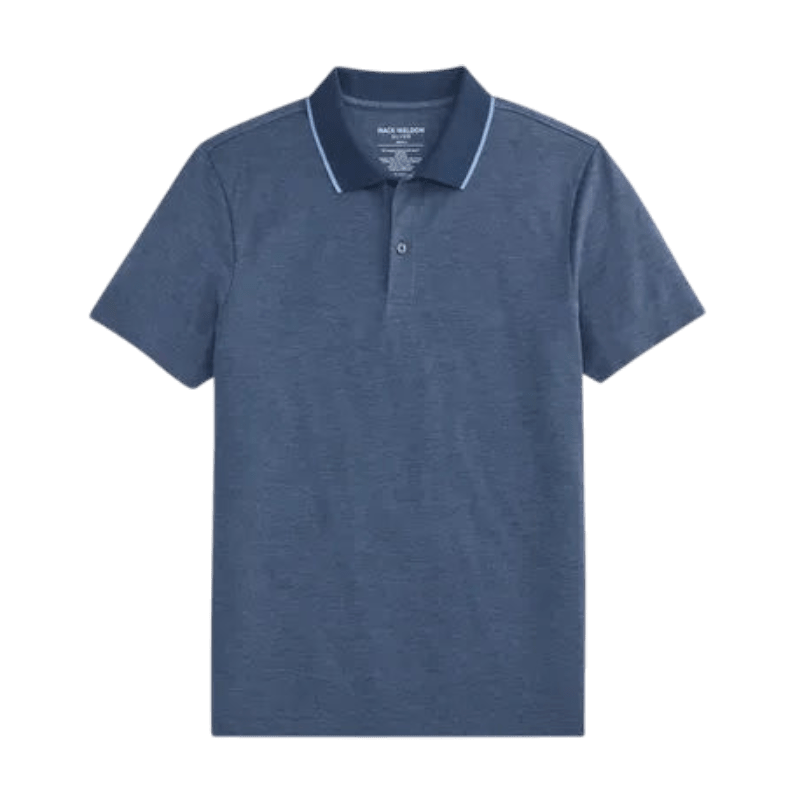 Mack Weldon Silver Pique Polo - Polos - SwagWear