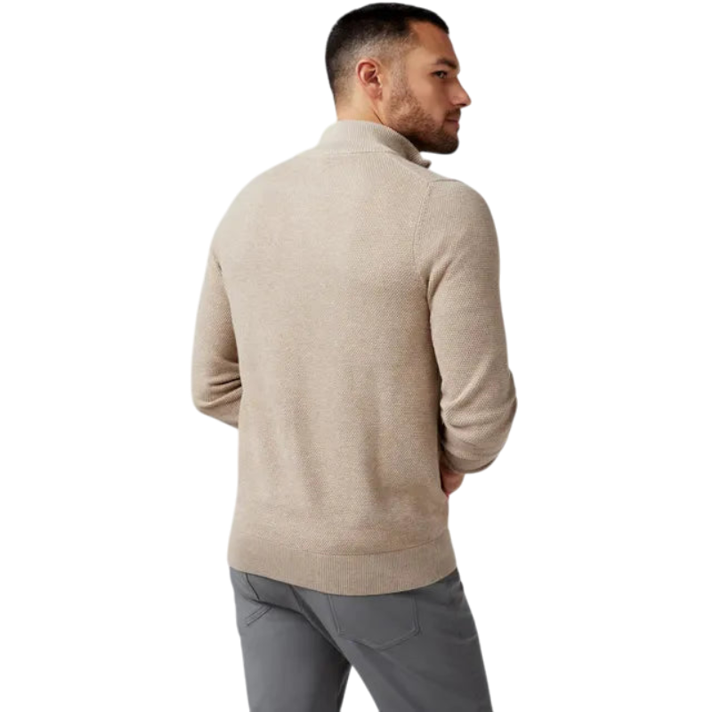 Mack Weldon Tech Linen Half-Zip - Pullovers