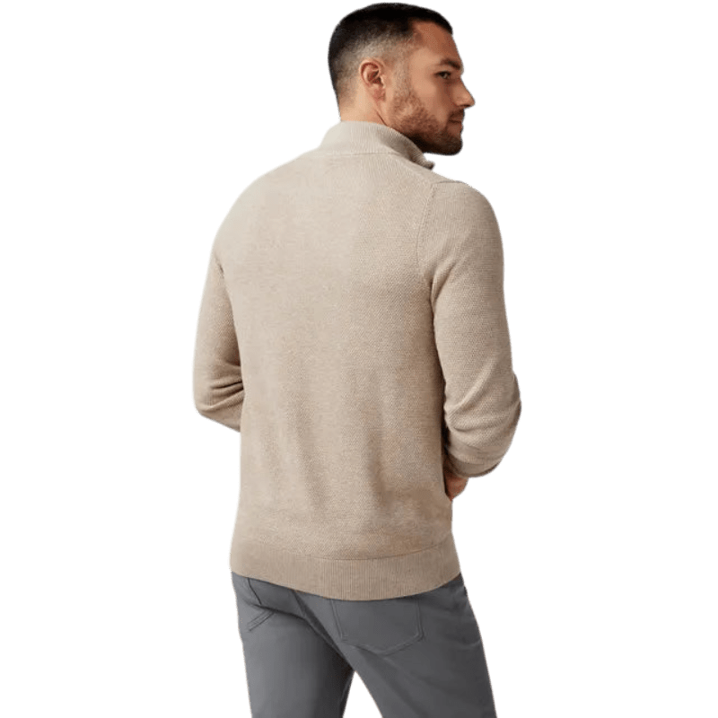 Mack Weldon Tech Linen Half-Zip - Pullovers - SwagWear