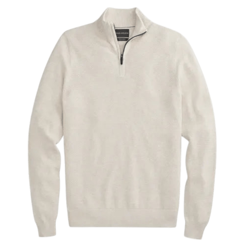 Mack Weldon Tech Linen Half-Zip - Pullovers - SwagWear