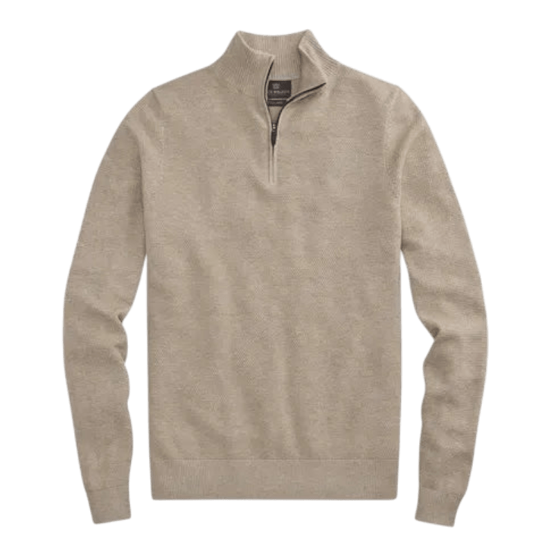 Mack Weldon Tech Linen Half-Zip - Pullovers - SwagWear