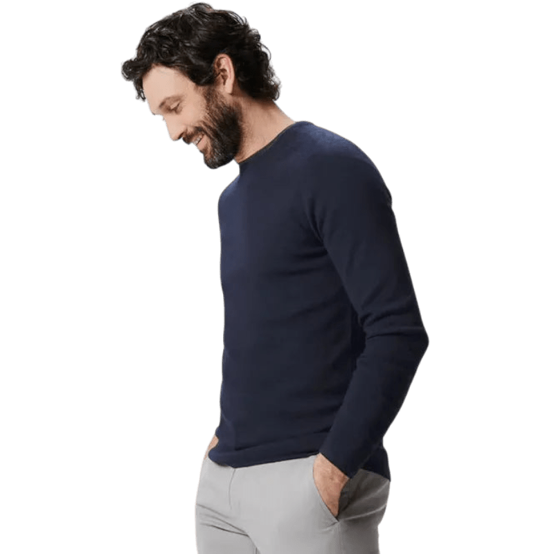 Mack Weldon Tech Merino Crew Neck Sweater - Sweaters - SwagWear