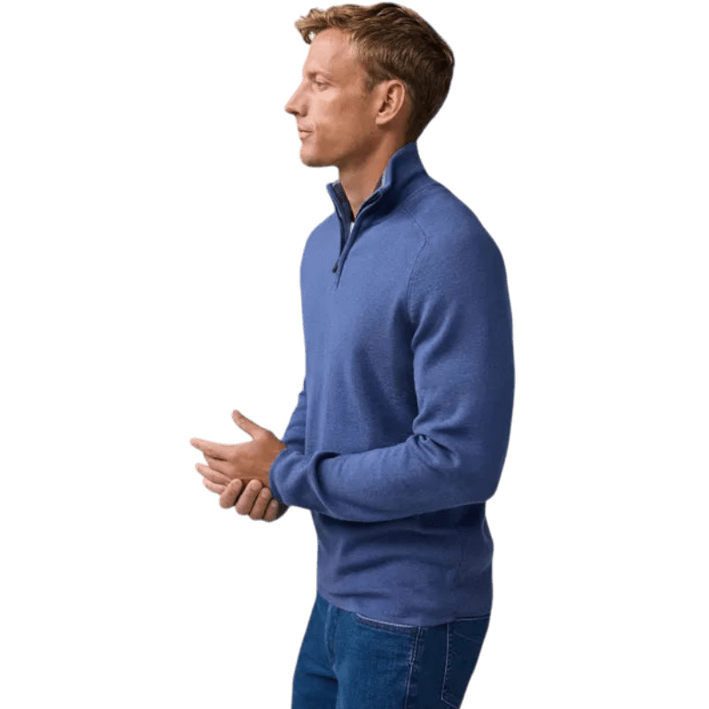 Mack Weldon Tech Merino Half-Zip Sweater - Pullovers - SwagWear