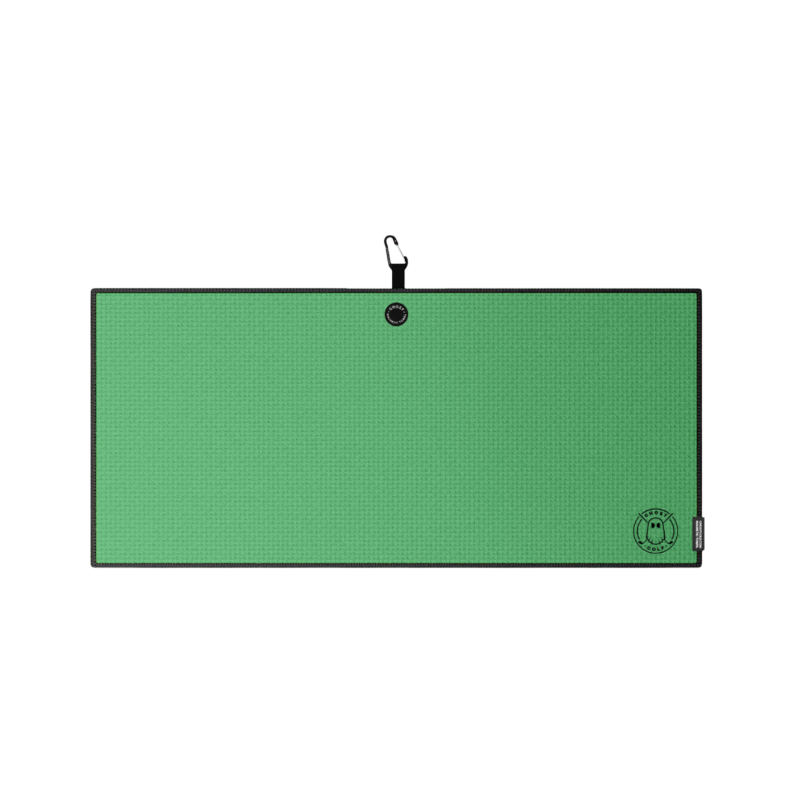 Magnetic Towel (Caddie) - Kelly Green - Golf Towels