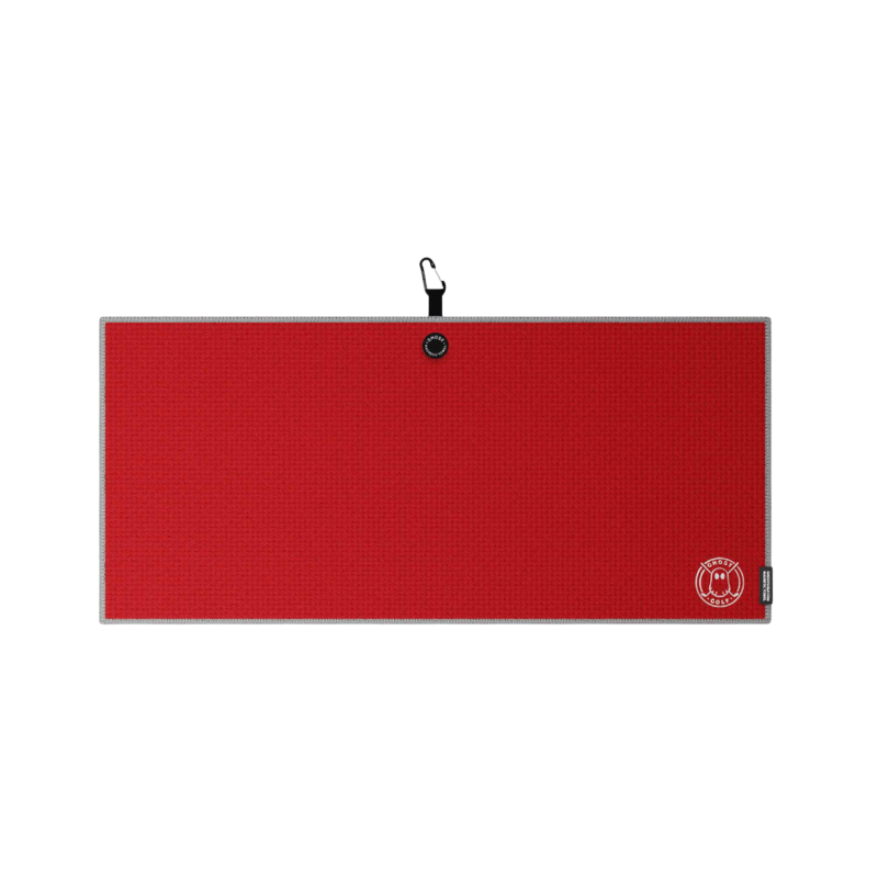 Magnetic Towel (Caddie) - Red - Golf Towels