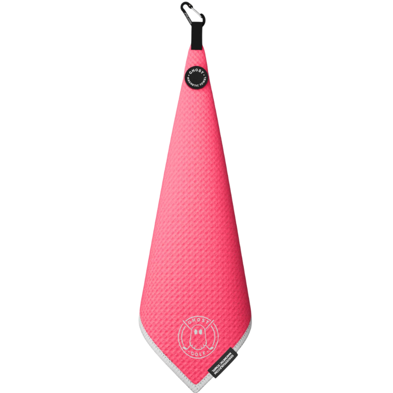 Magnetic Towel (Greenside) - Hot Pink - Golf Towels