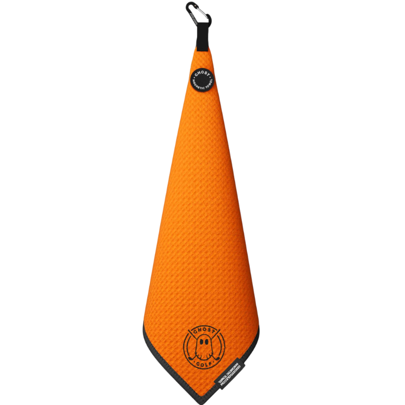 Magnetic Towel (Greenside) - Orange - Golf Towels
