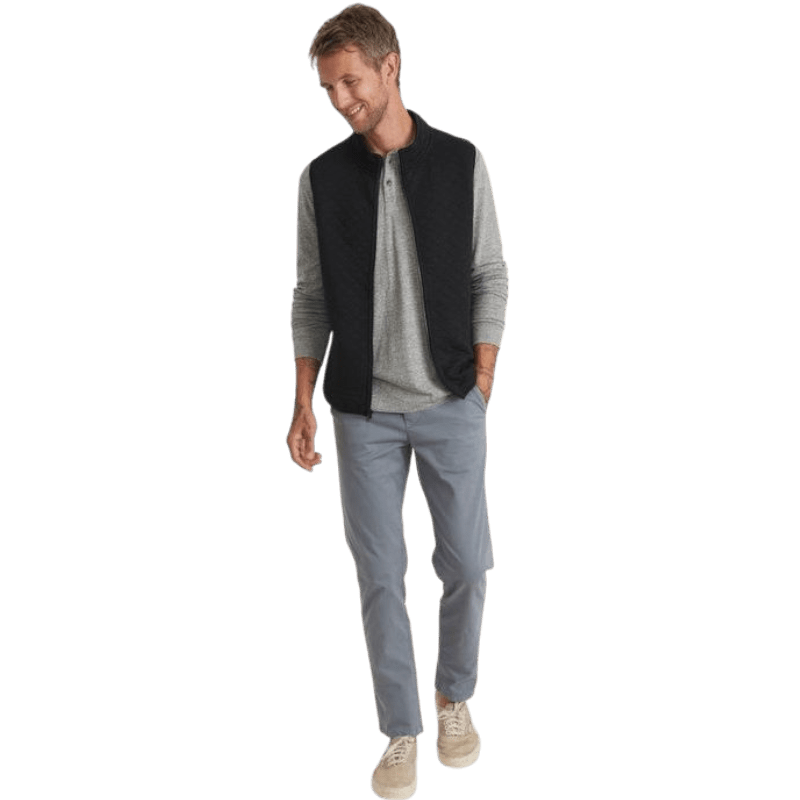 Marine Layer Men's Corbet Full Zip Vest - Vests - SwagWear
