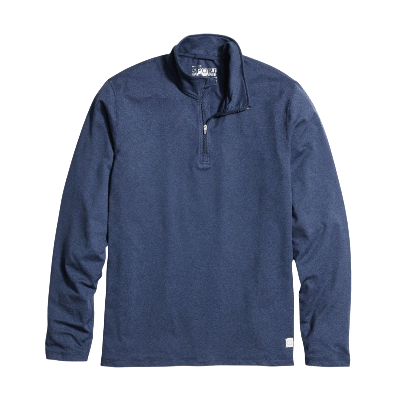 Marine Layer Men's Re - Spun Sport Quarter Zip - Pullovers - SwagWear