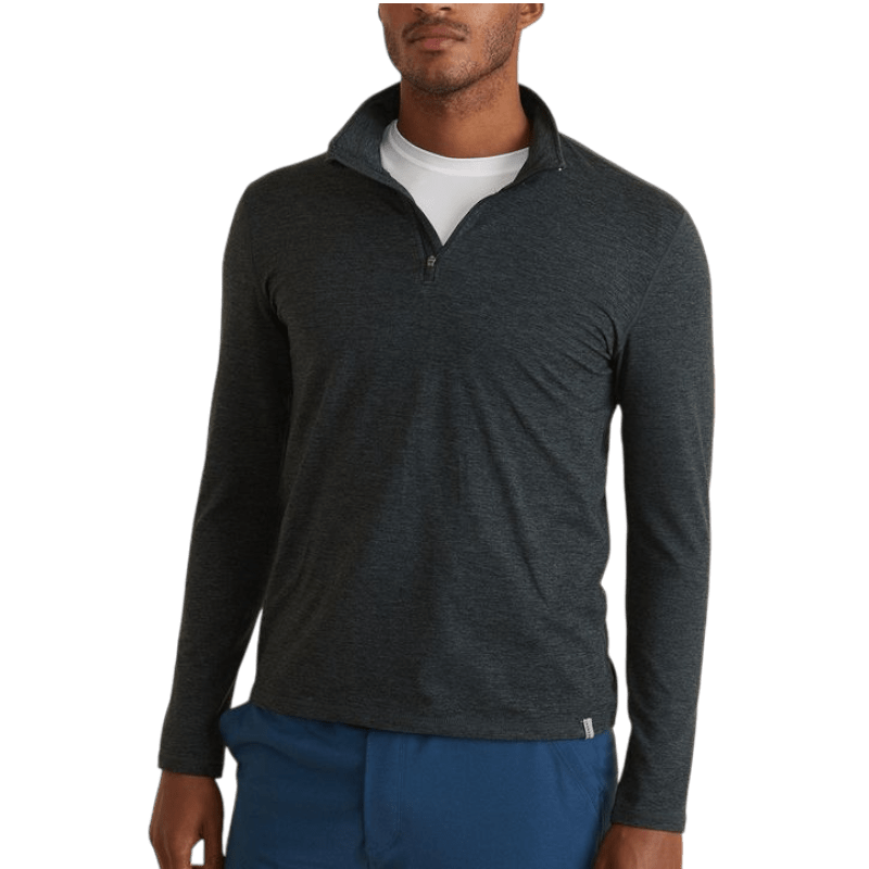 Marine Layer Men's Re - Spun Sport Quarter Zip - Pullovers - SwagWear