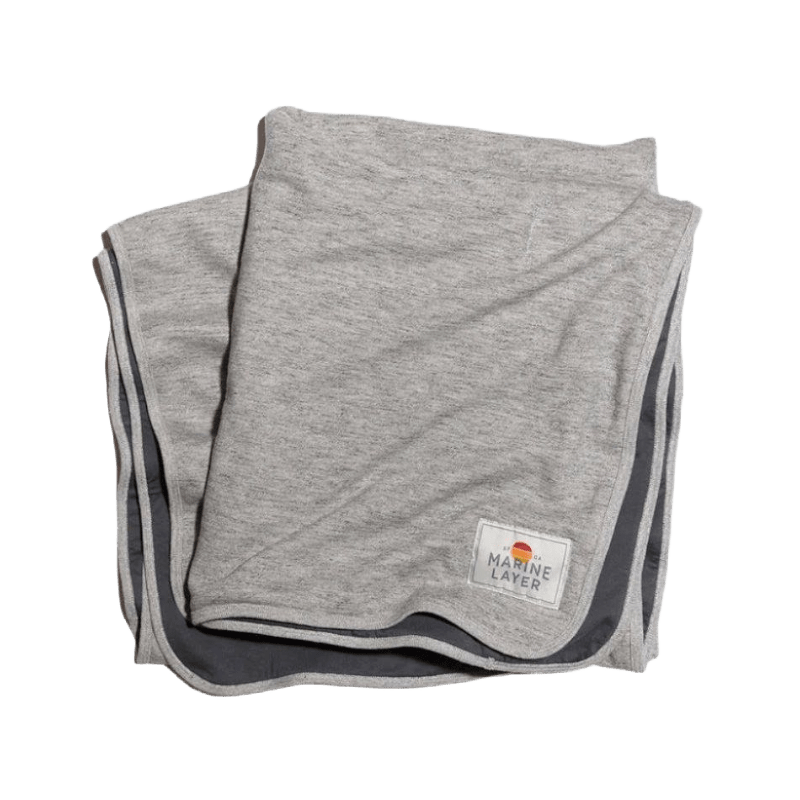 Marine Layer Signature Lined Blanket - Blankets - SwagWear