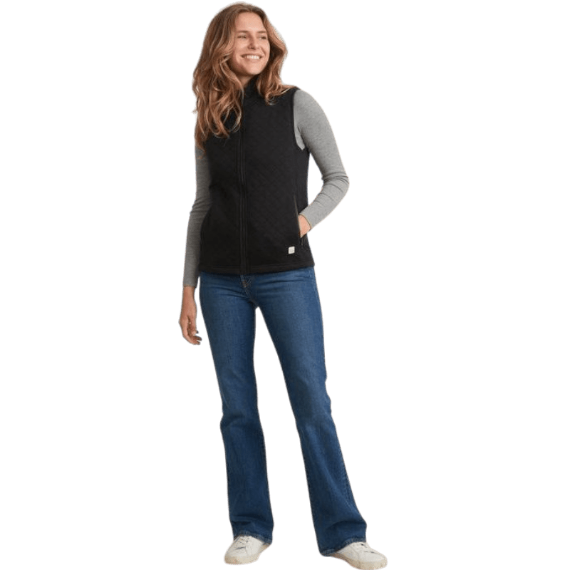 Marine Layer Women's Corbet Full Zip Vest - Vests - SwagWear