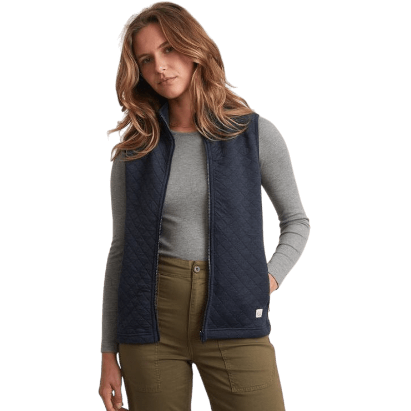 Marine Layer Women's Corbet Full Zip Vest - Vests - SwagWear