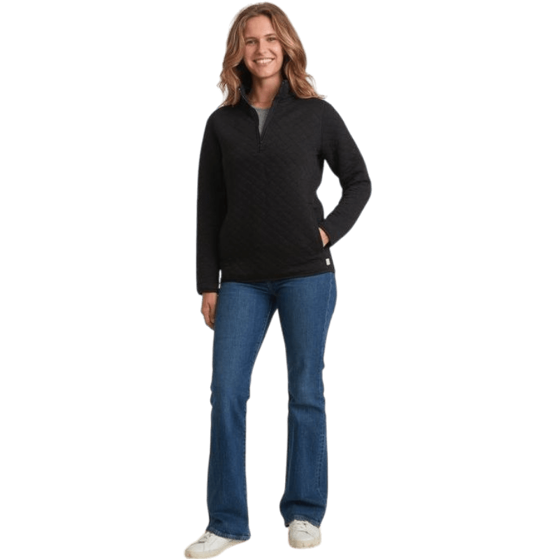 Marine Layer Women's Corbet Quarter Zip Pullover - Pullovers - SwagWear