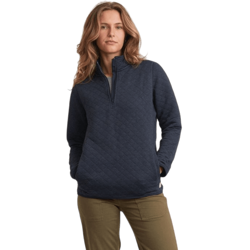 Marine Layer Women's Corbet Quarter Zip Pullover - Pullovers - SwagWear