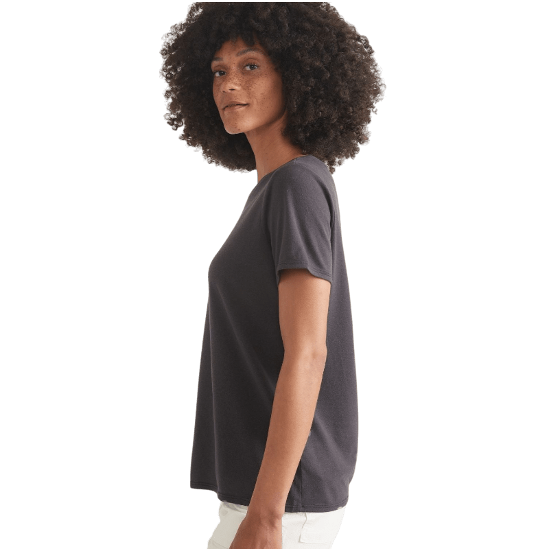 Marine Layer Women's Re - Spun Signature Crew - T-Shirts - SwagWear