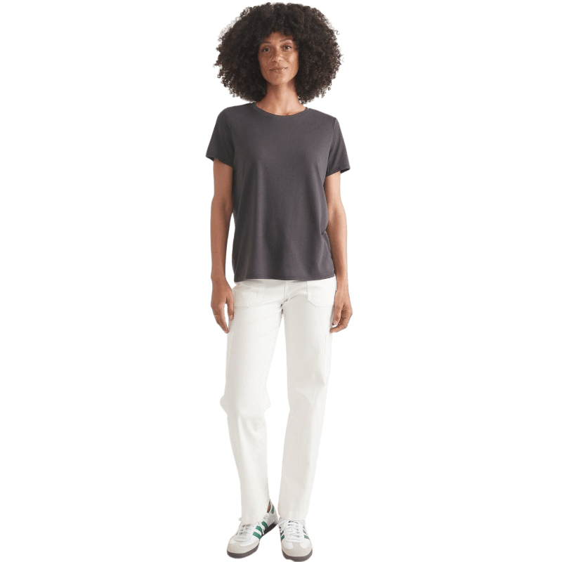 Marine Layer Women's Re - Spun Signature Crew - T-Shirts - SwagWear