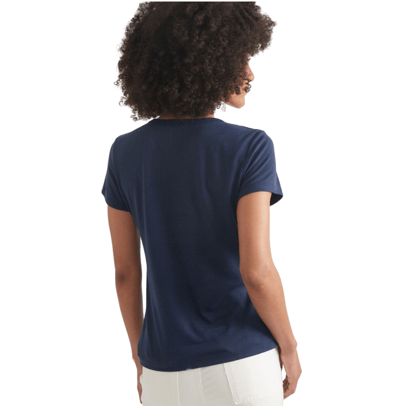 Marine Layer Women's Re - Spun Signature Crew - T-Shirts - SwagWear
