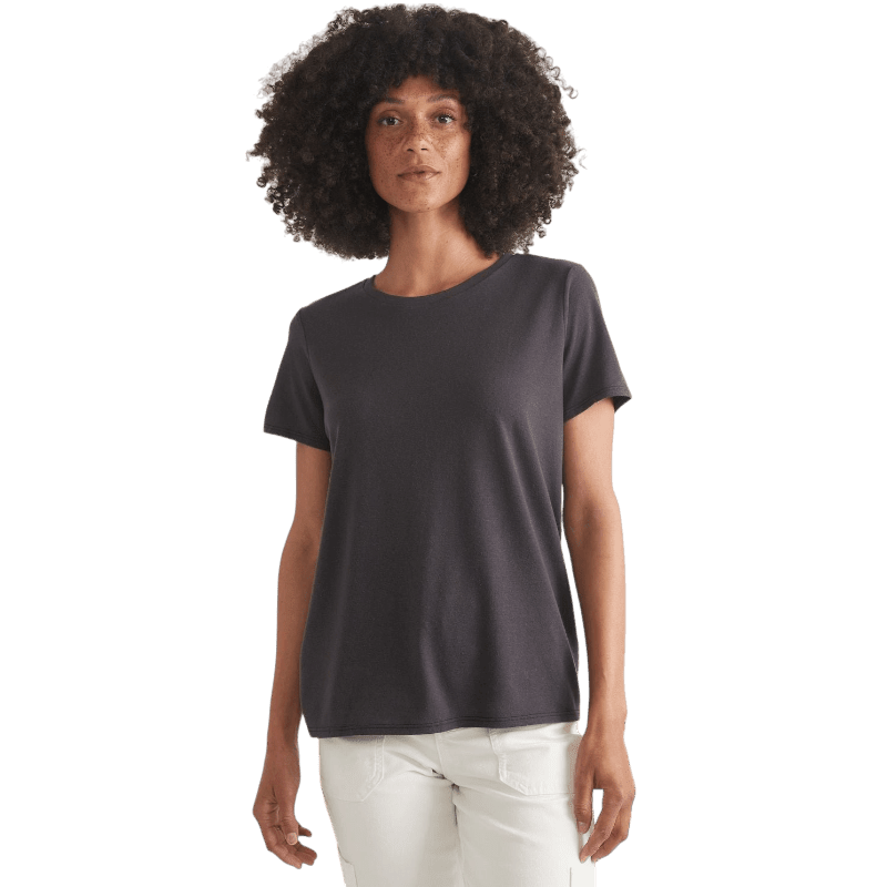 Marine Layer Women's Re-Spun Signature Crew - T-Shirts - SwagWear
