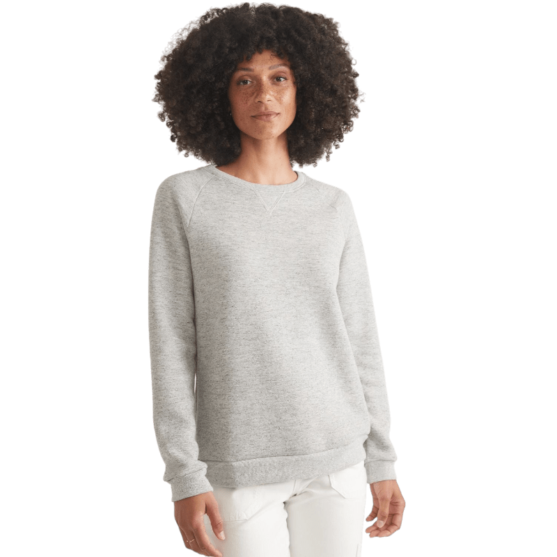 Marine Layer Women's Sherpa Crew Pullover - Sweatshirts - SwagWear