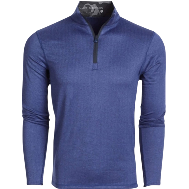 Greyson Men's Herringbone Tate Quarter-Zip