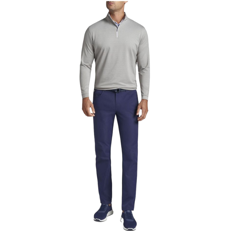 Peter Millar Men's Perth Performance Melange Quarter-Zip