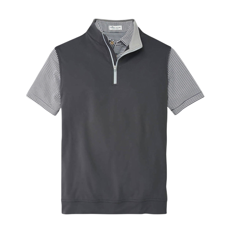 Peter Millar Men's Galway Performance Quarter-Zip Vest