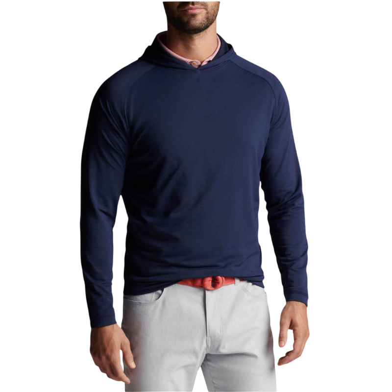 Men's Peter Millar Pine Performance Hoodie