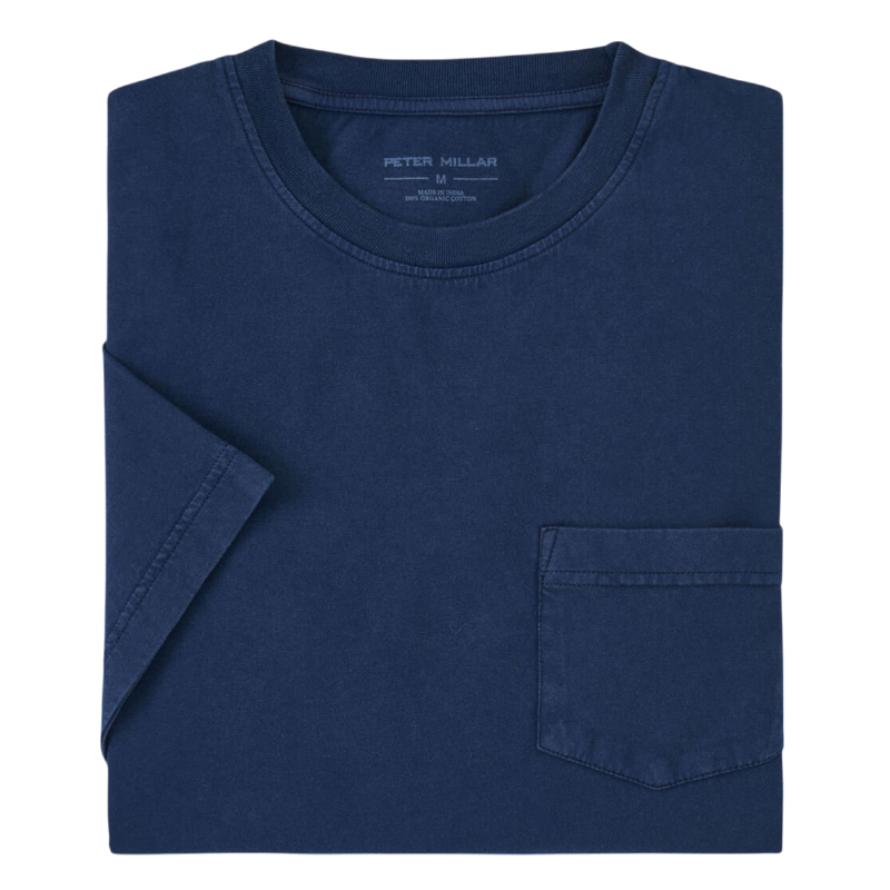 Peter Millar Men's Lava Wash Pocket T-Shirt