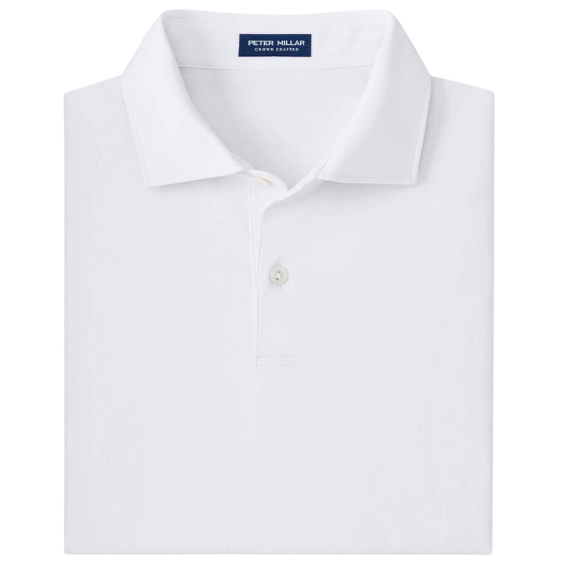 Peter Millar Men's Performance Solid Jersey Polo