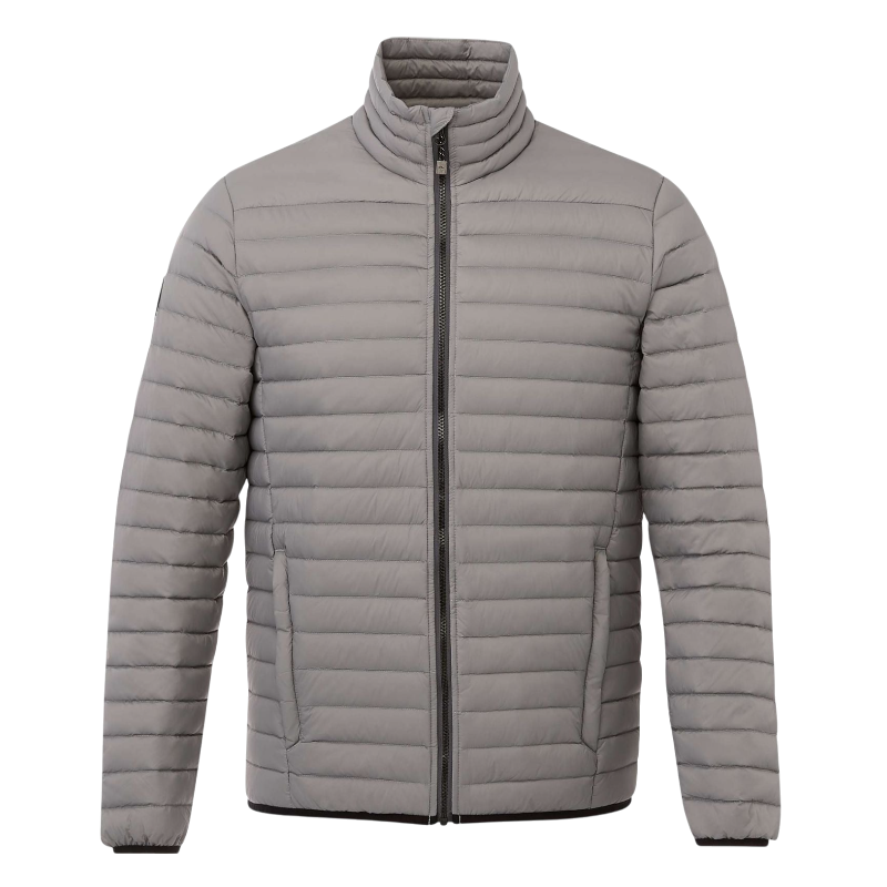 Men’s BEECHRIVER Roots73 Lightweight Down Puffer Jacket - Quarry / S - Jackets
