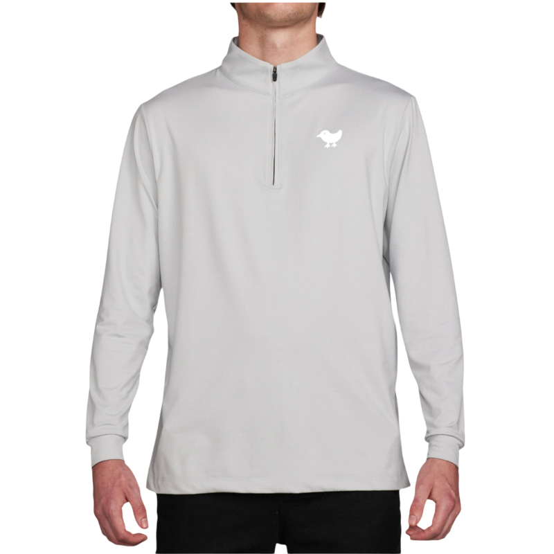 Men’s Quarterzip - Cool Gray / S - Pullovers
