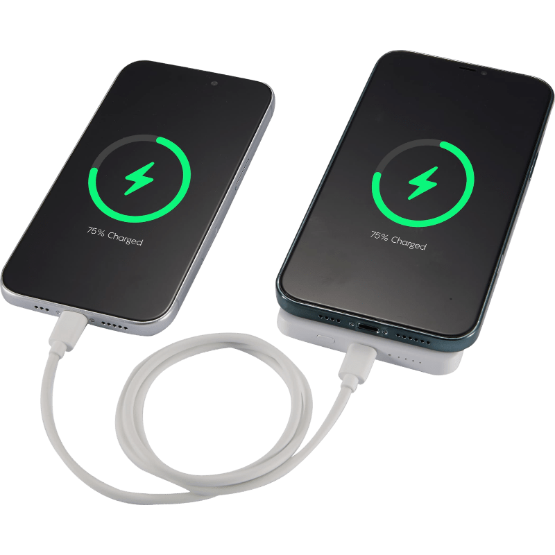 MI Power 5000 mAh MagClick™ 15W Wireless Power Bank - Wireless Power Banks - SwagWear