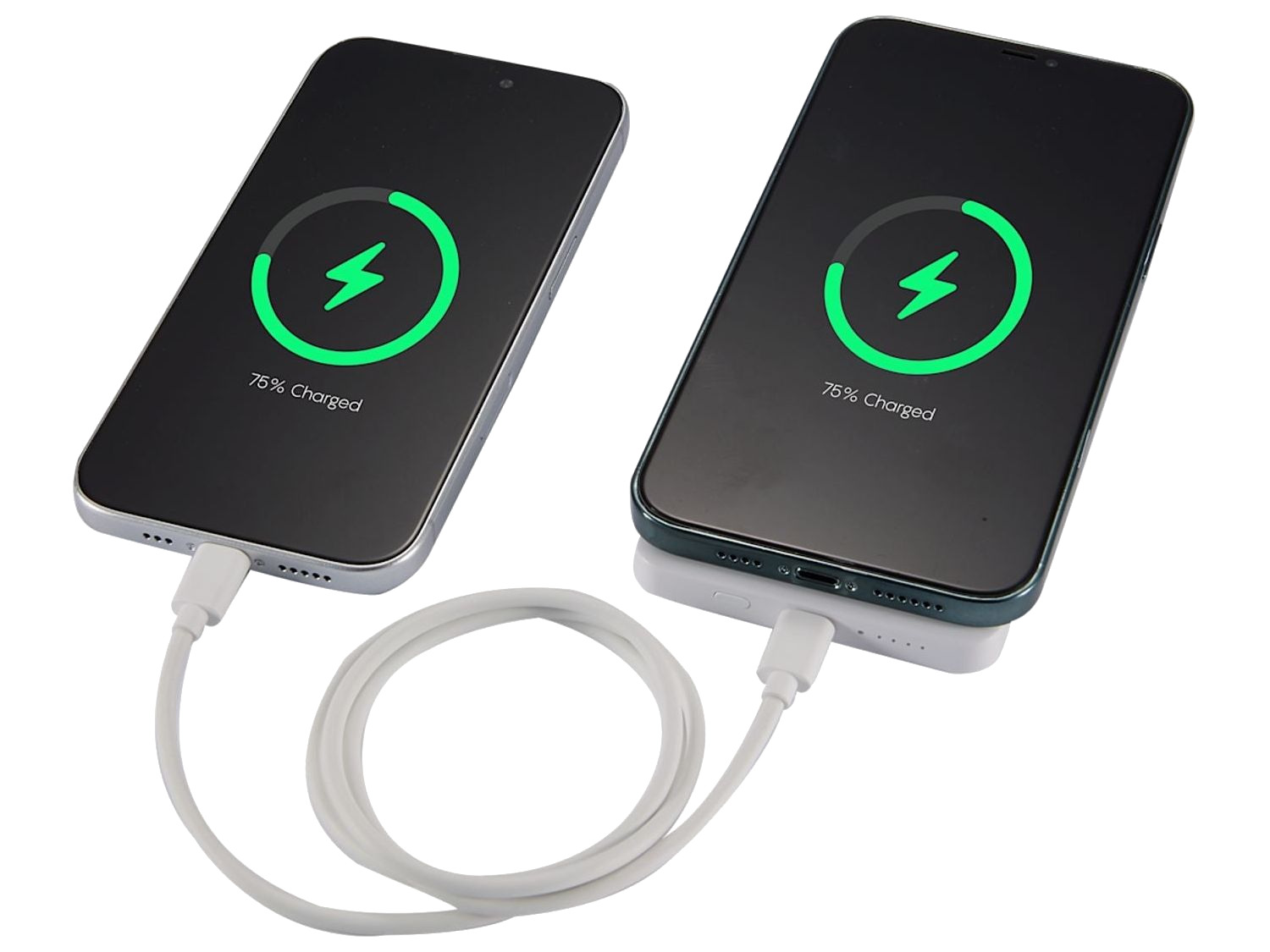 MI Power 5000 mAh MagClick™ 15W Wireless Power Bank - White - Wireless Power Banks