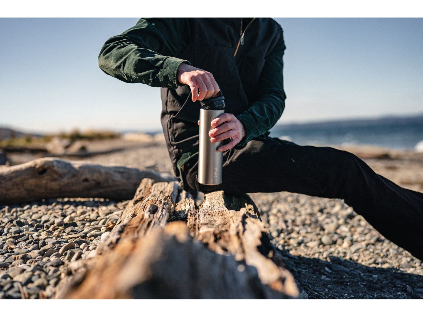 MiiR® Climate+ Wide Mouth Bottle - 20 Oz. - Water Bottles