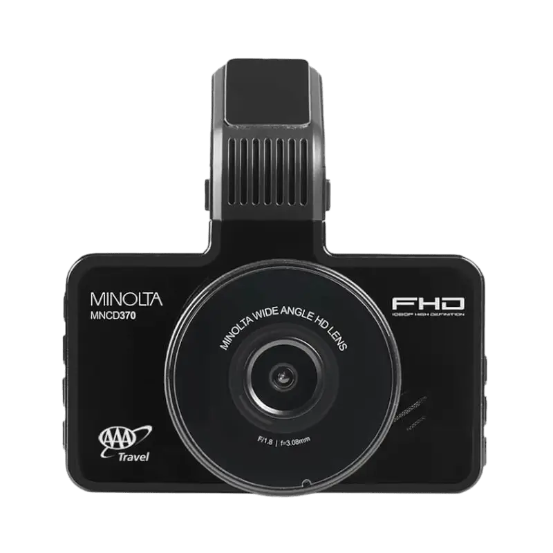 Minolta 1080P Dash Cam W/3.0" LCD - Dash Cams - SwagWear