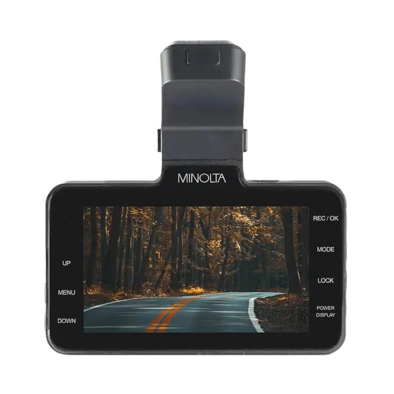 Minolta 1080P Dash Cam W/3.0" LCD - Dash Cams - SwagWear