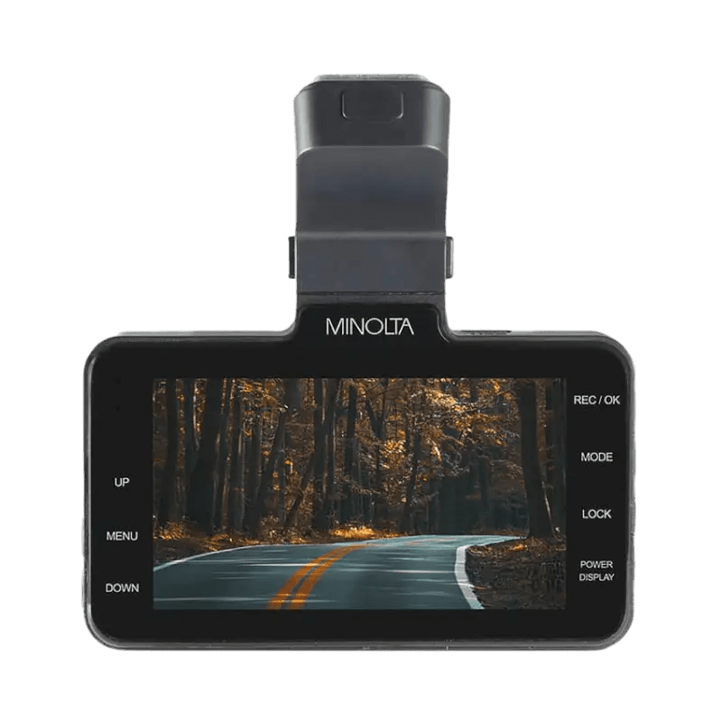 Minolta 1080P Dash Cam W/3.0" LCD - Dash Cams - SwagWear