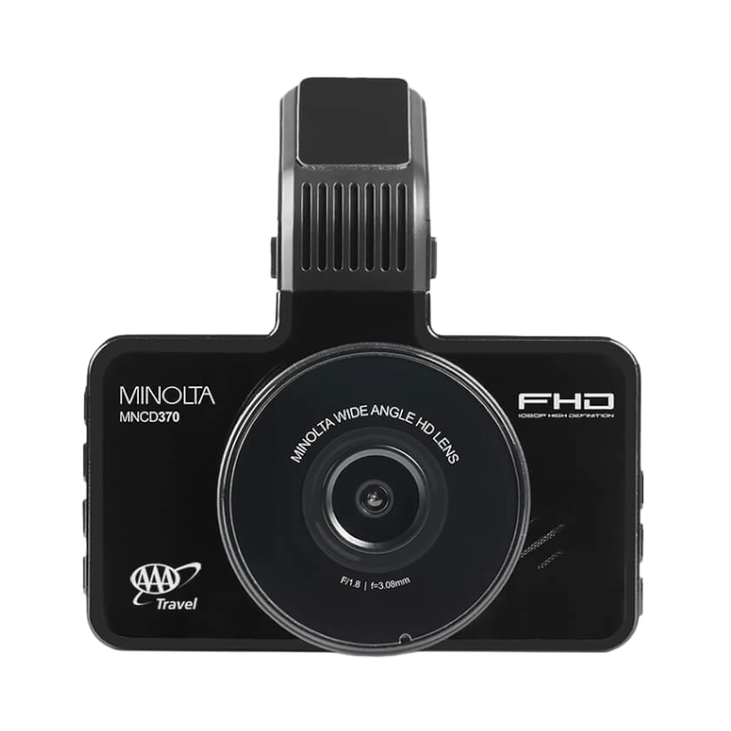 Minolta 1080P Dash Cam W/3.0" LCD