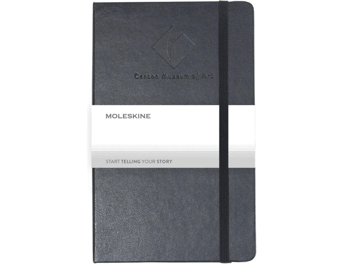 Moleskine® Hard Cover Ruled Large Notebook - Large Notebooks - SwagWear