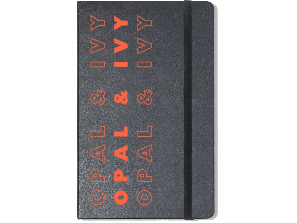 Moleskine® Hard Cover Ruled Large Notebook - Large Notebooks - SwagWear