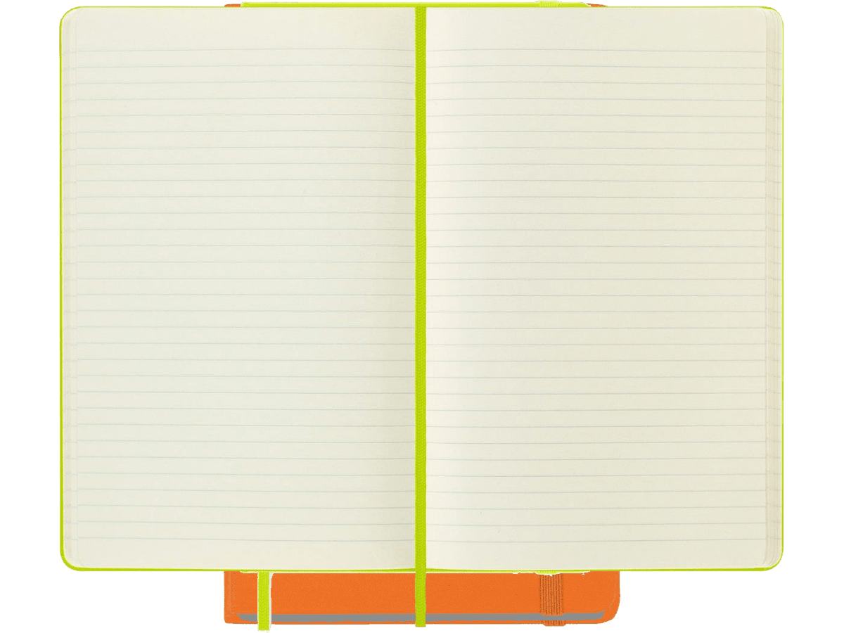 Moleskine® Hard Cover Ruled Large Notebook - Large Notebooks - SwagWear