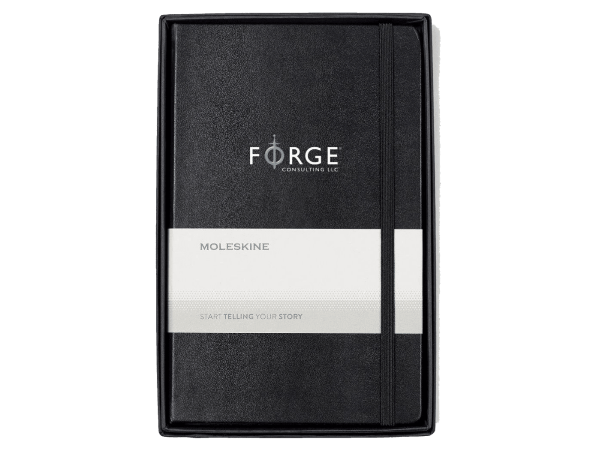 Moleskine® Large Notebook Gift Set - Notebook Sets - SwagWear