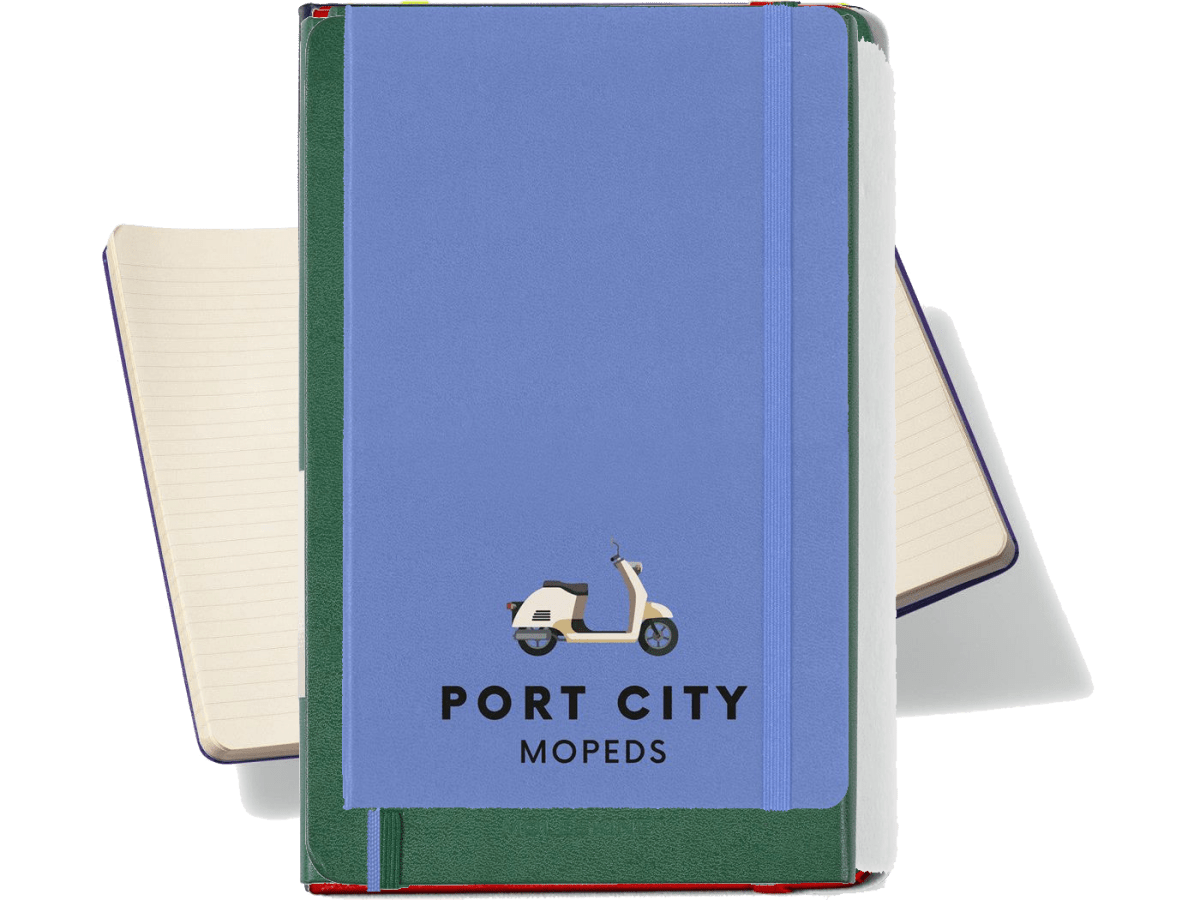 Moleskine® Hard Cover Ruled Large Notebook - Large Notebooks - SwagWear