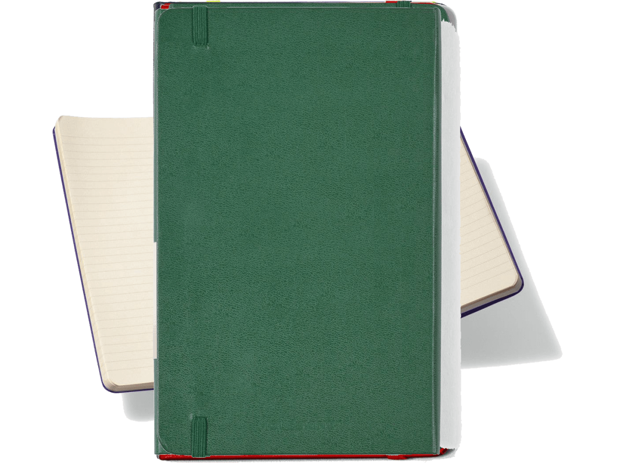 Moleskine® Hard Cover Ruled Large Notebook - Large Notebooks - SwagWear